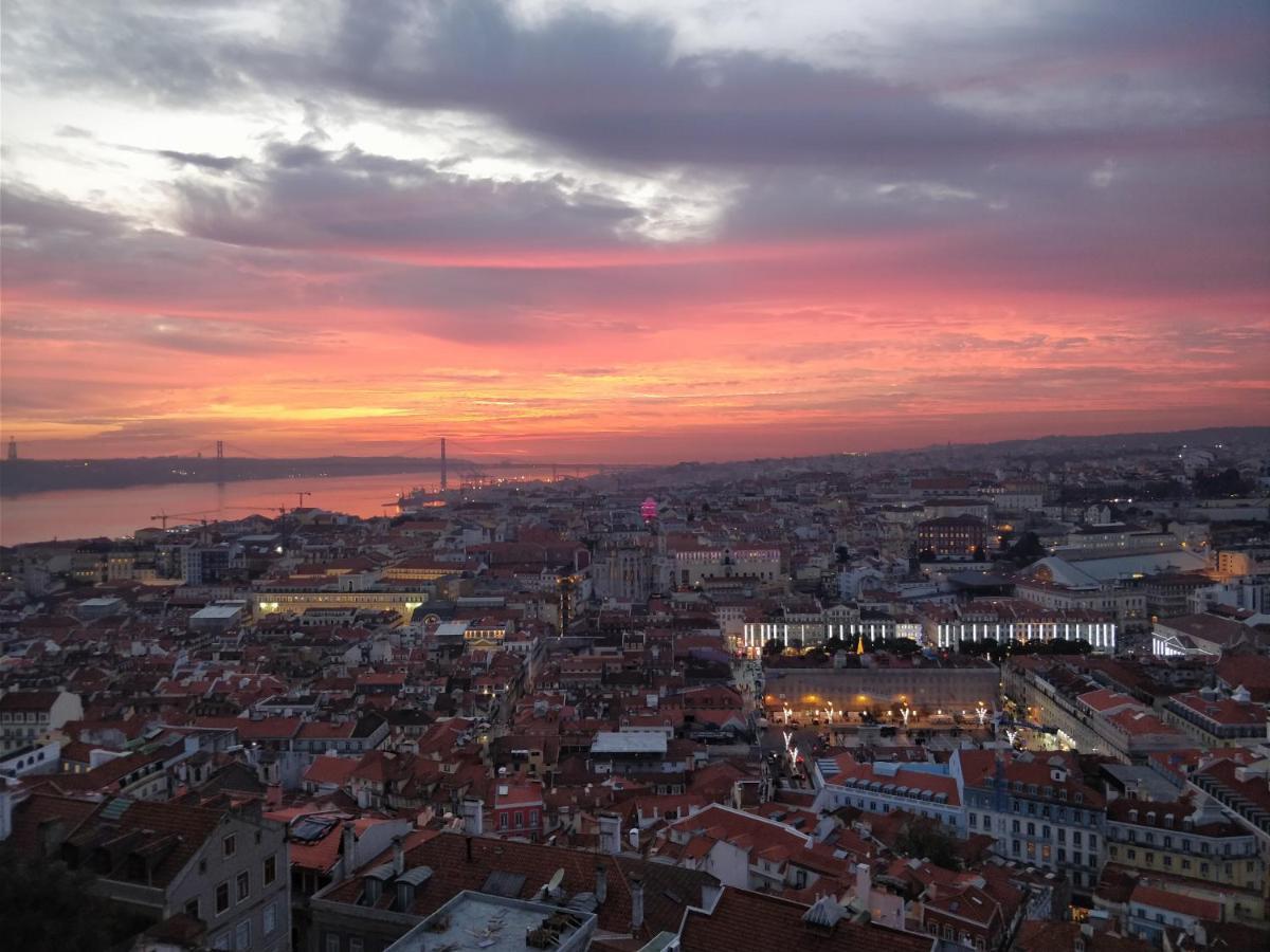 Magnificent flat with spectacular views in Graça Lisboa Exterior foto